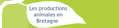 Les productions animales en bretagne