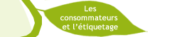 Les consommateurs et l'tiquetage